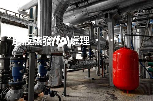 “廢液蒸發(fā)處理，綠色環(huán)保新篇章”